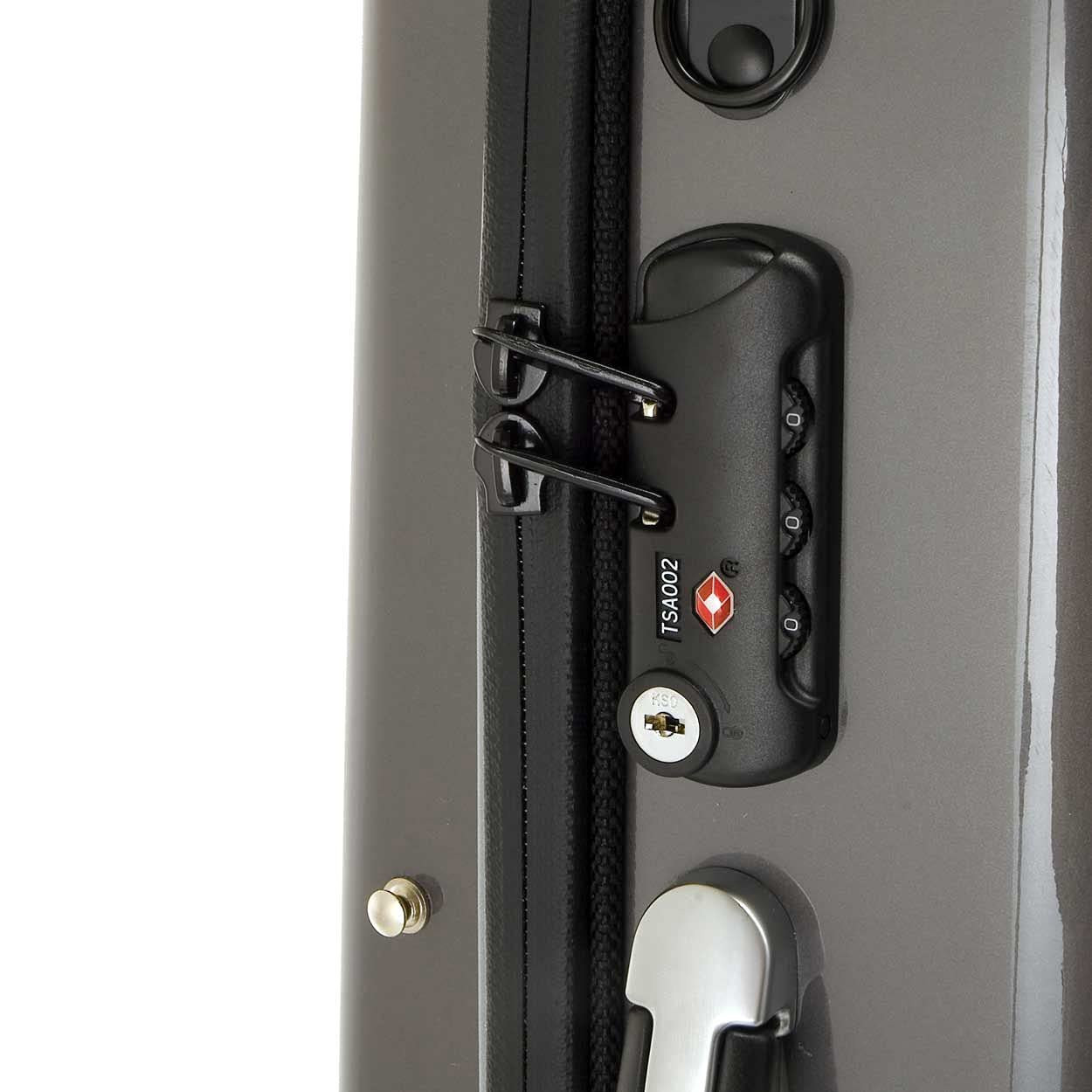 GL Polycarbonate Soprano Sax Case, Silvr