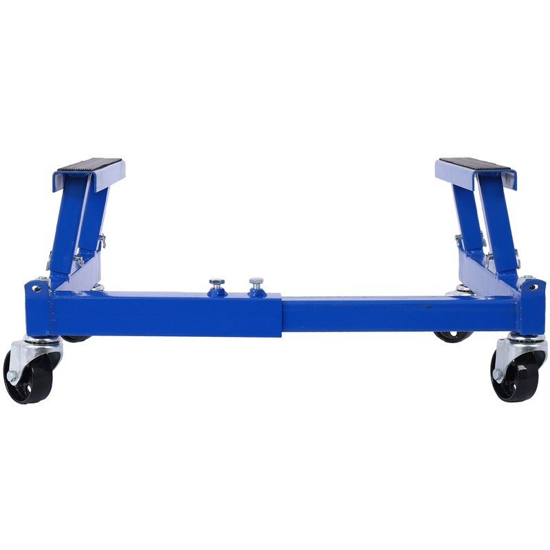 1500lbs ATV Motorcycle Engine Stand Cradle Shop Dolly Adjustable Width & Height