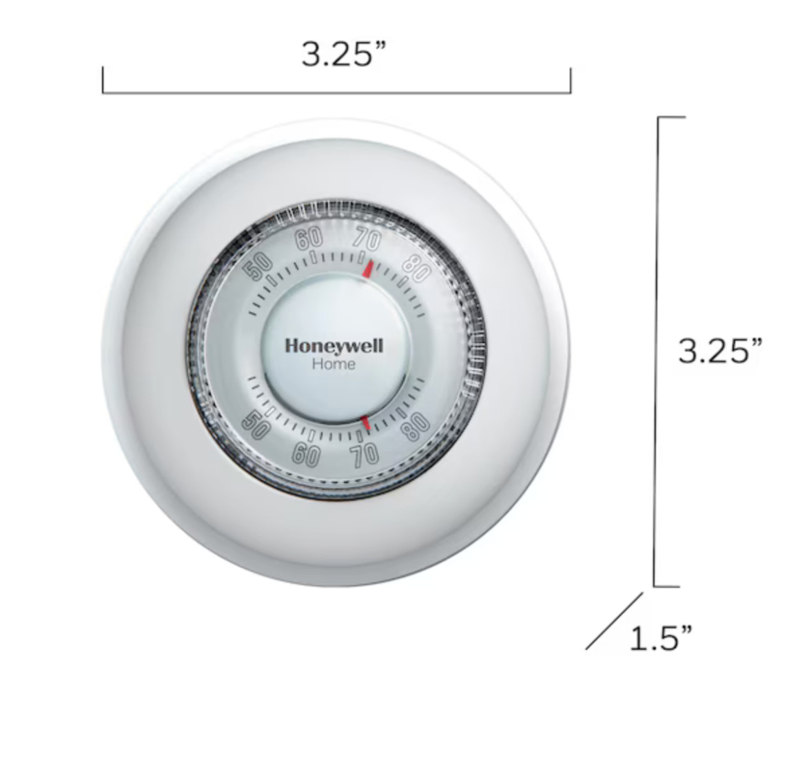 ✅ Honeywell CT87K1004 Non- Programmable Thermostat - White
