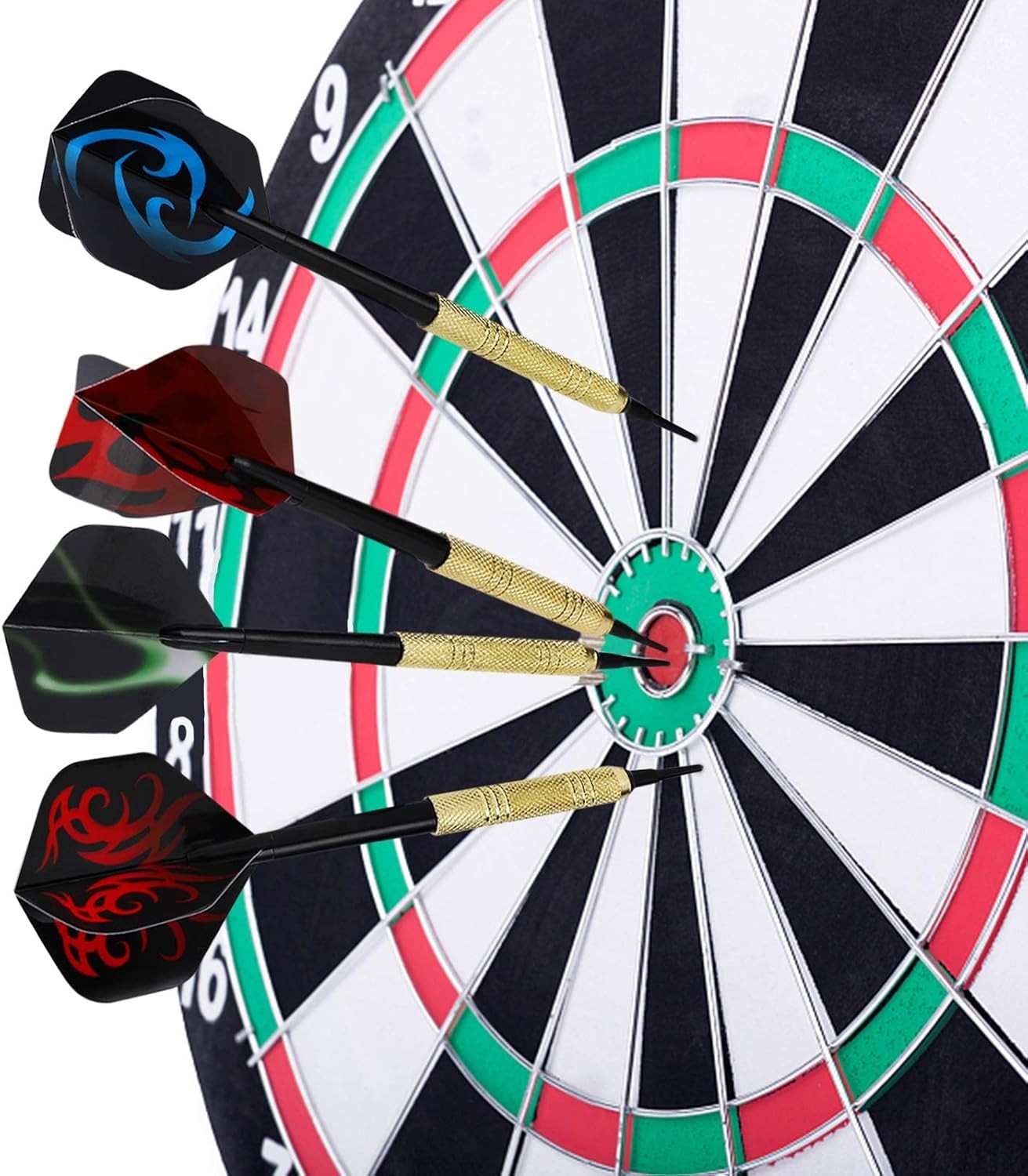 Engage in Fun with 12 Pcs Soft Tip Darts & 36 Replacement Tips - Team Play Ready