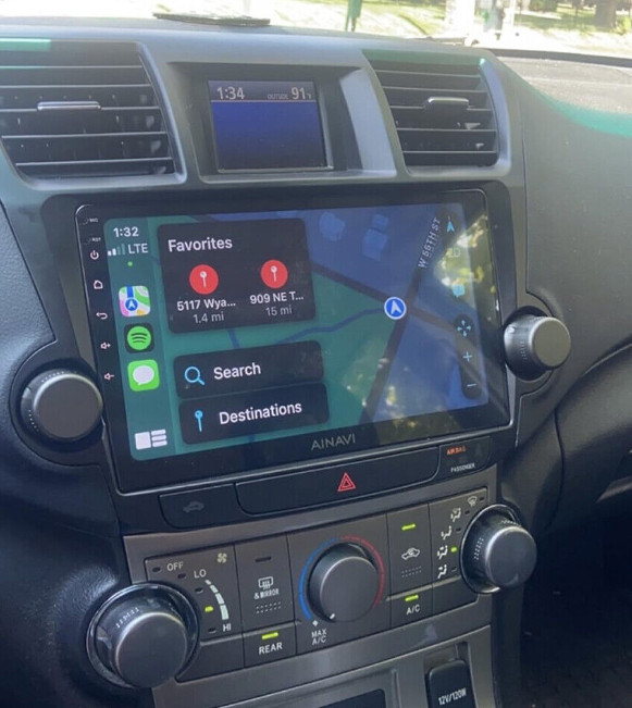 For Toyota Highlander 08-13 JBL Carplay Android 13.0 Car Radio GPS 4+64GB