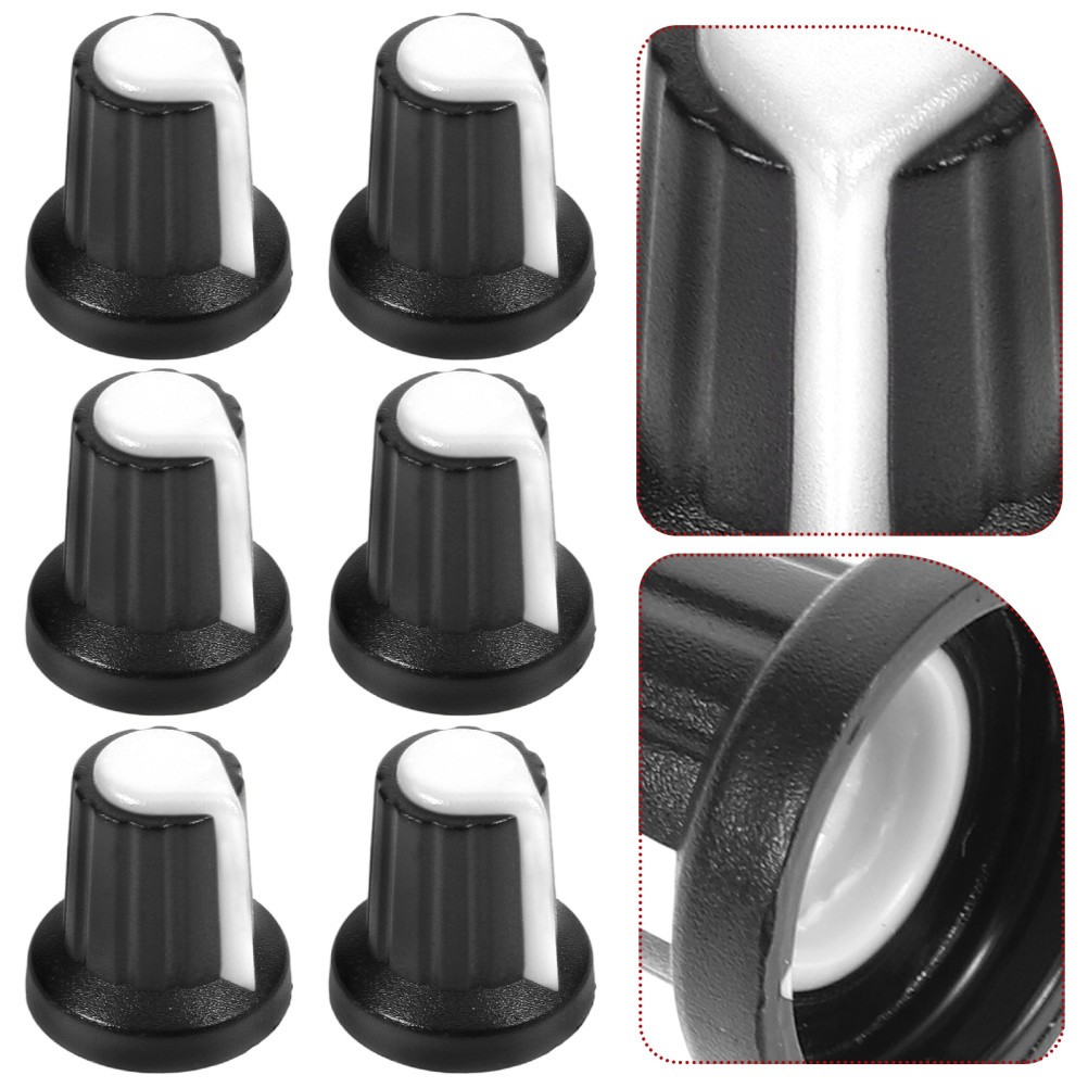 20 Pcs Instrument Volume Knobs Potentiometer Caps Replacement Control