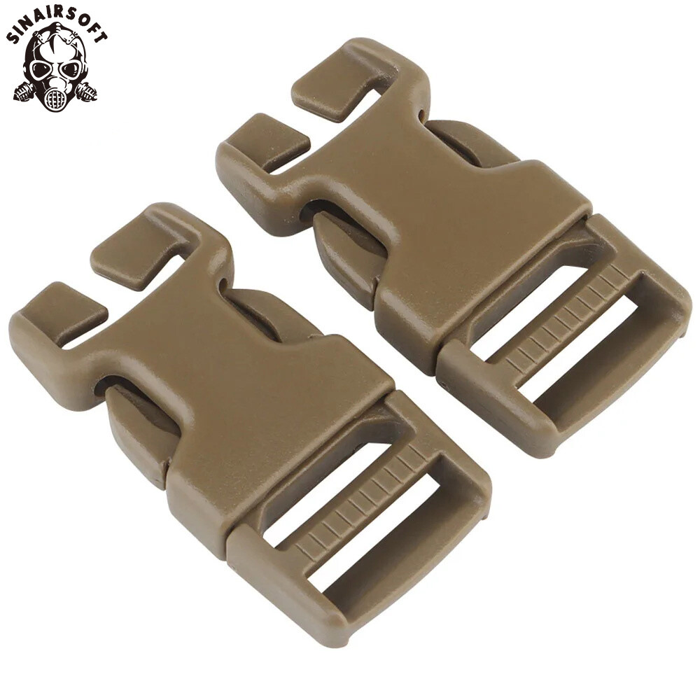 Tactical 1" QASM SRB Buckle Quick Mount Mil-spec MOLLE PALS Webbing  Attach Vest