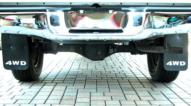 Precision Reflective LETTERING to Make Your Toyota 4WD Mud Flaps look New Again!