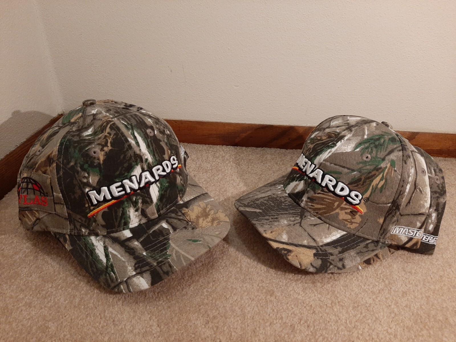 Brand New Men's Menards MASTERFORCE ATLAS One Size Fits All Camouflage Hat Cap