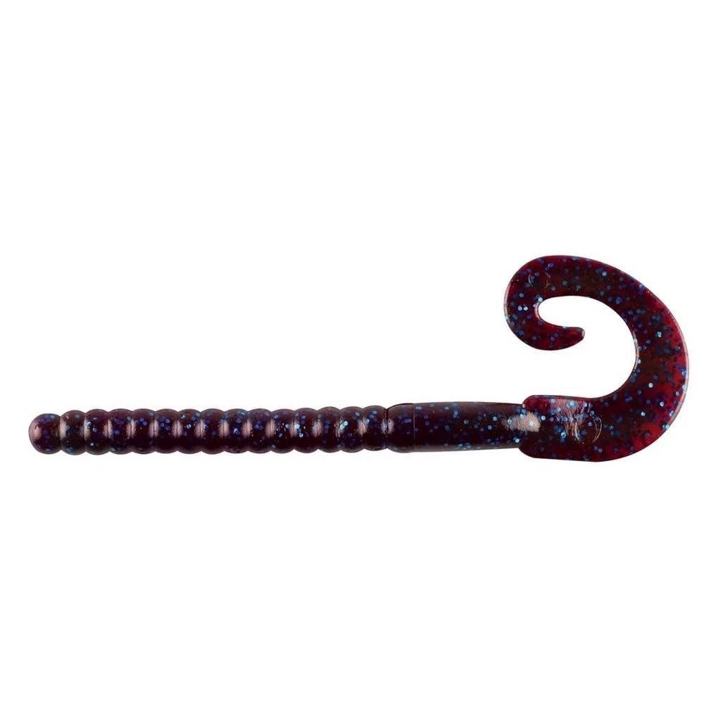 Berkley PowerBait® Power Worm Fishing Bait, Plum, 10in | 25cm, Irresistible...