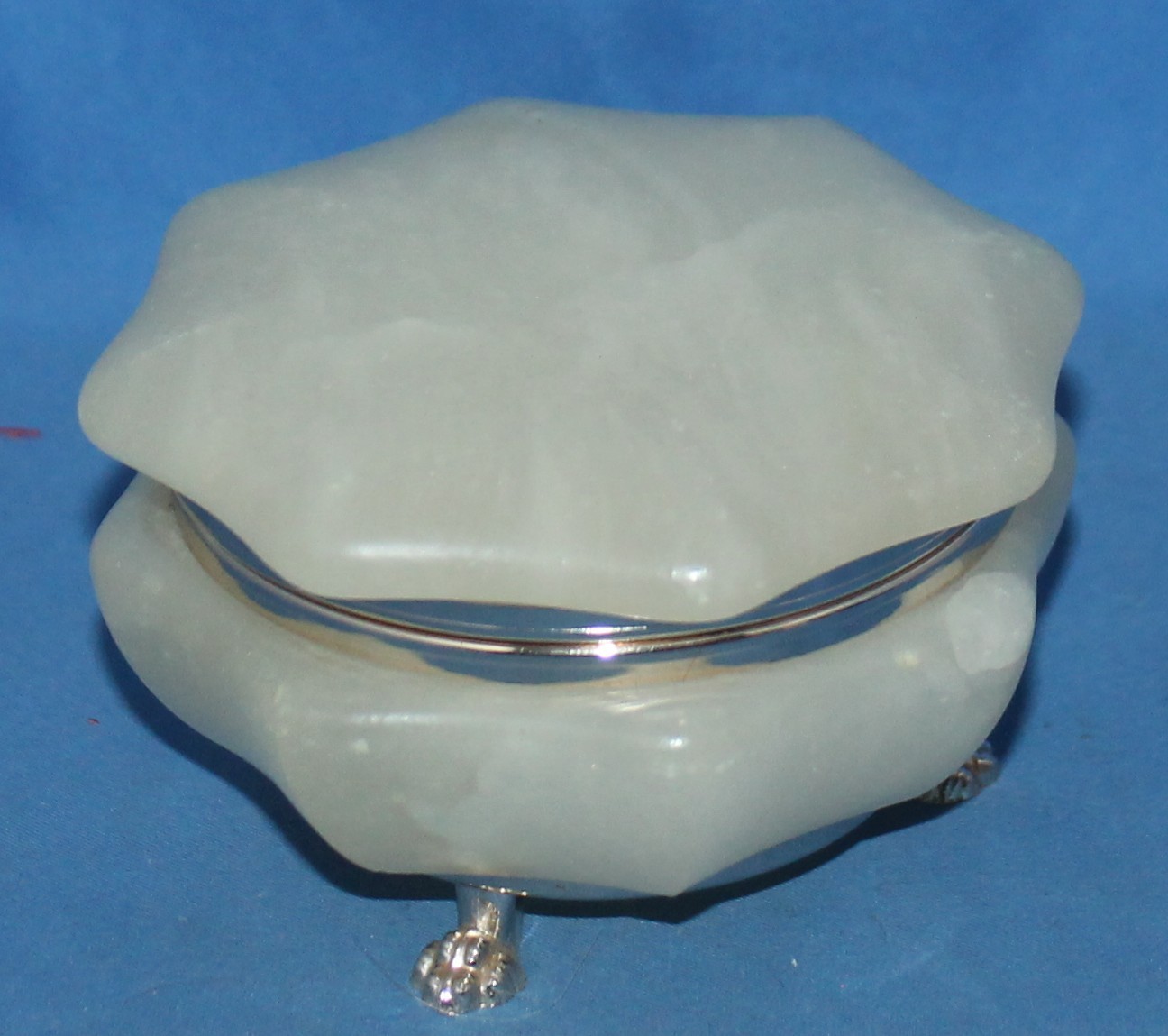 Vintage Octagon Shaped Trinket Box