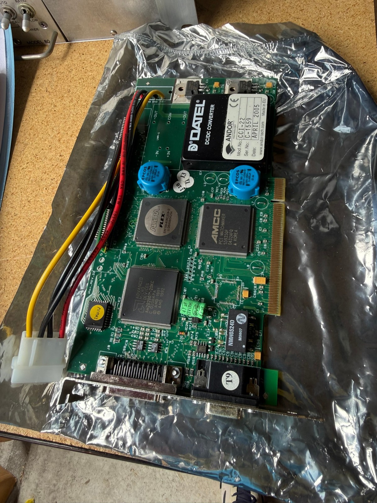 Andor Scientific CCD Camera Imaging Module w/ Case & Cables Laboratory Equipment
