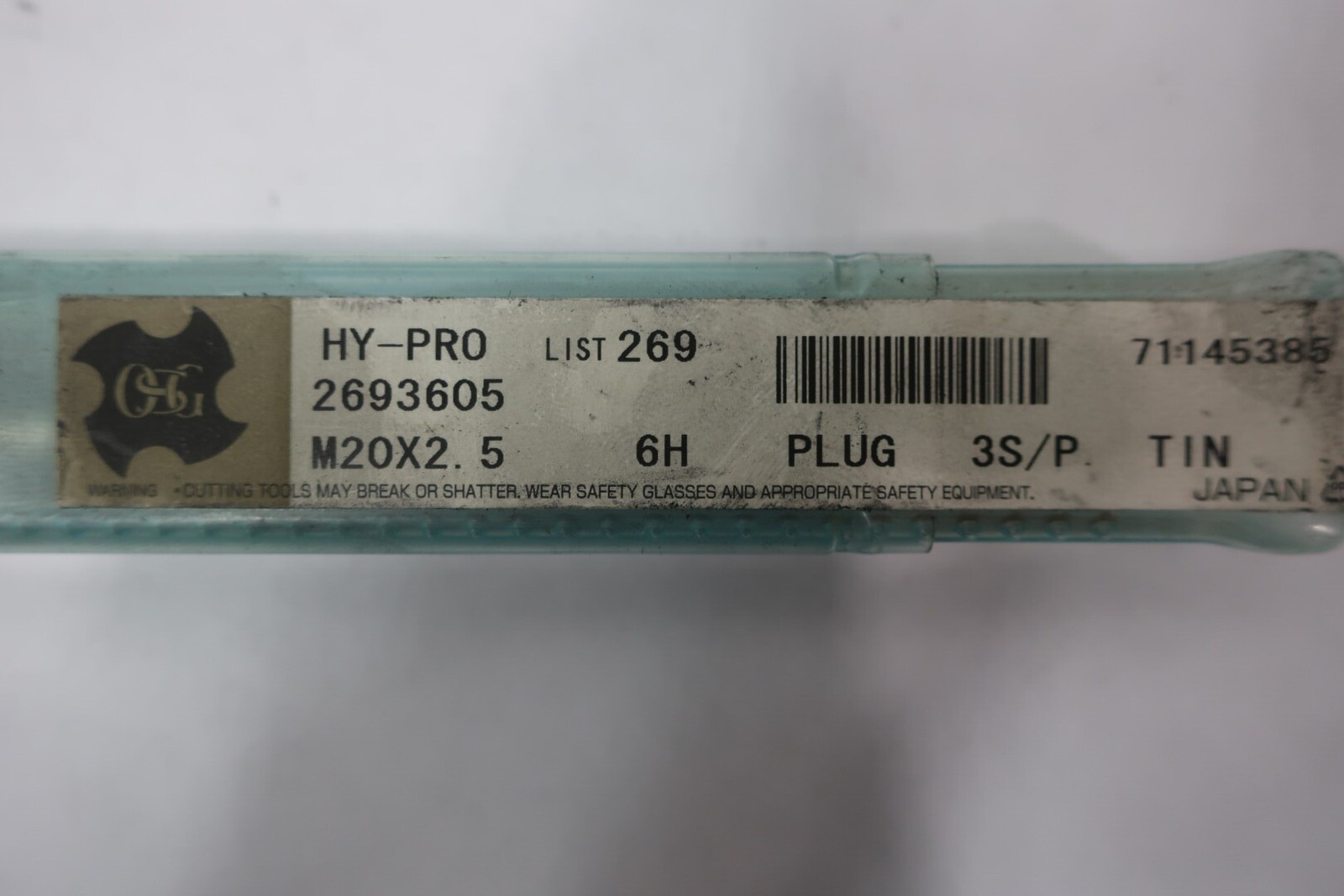 Osg 2693605 M20x2.5 Pipe Bolt Tap