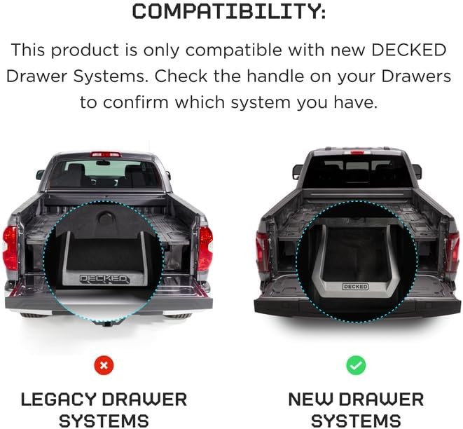 Double Drawerganizer Does not Fit Legacy Drawer Systems