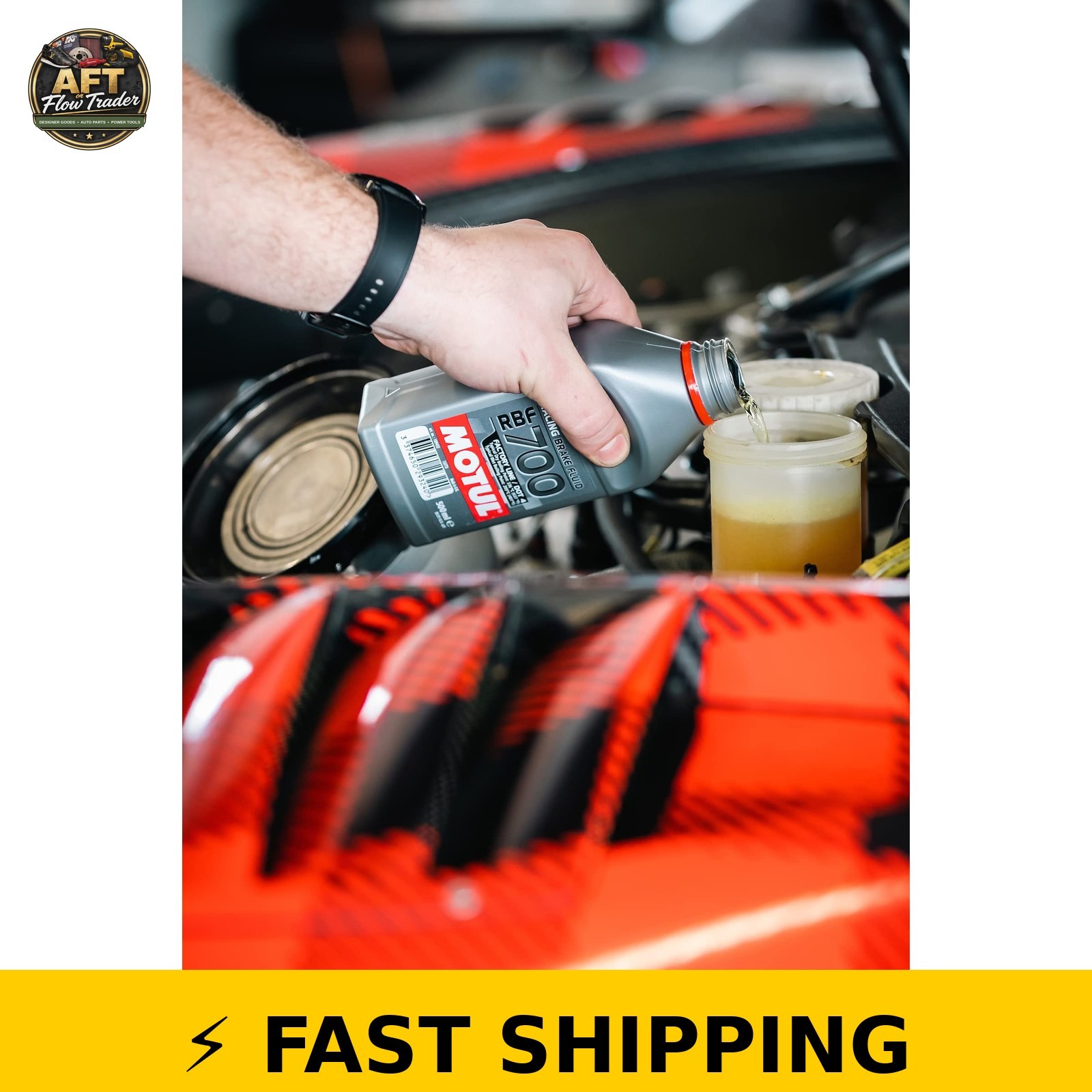 Motul RBF 700 Synthetic Brake Fluid DOT 4 - High Performance
