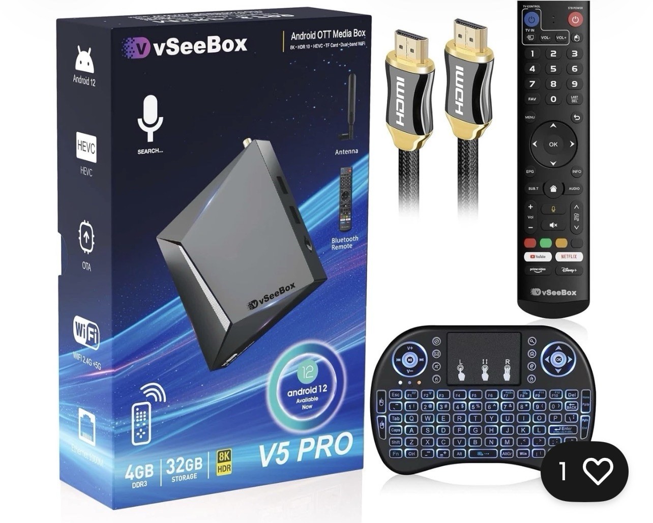 VSEEBOX V5 PRO Vsee Authorized Distributor Same Day Shipping