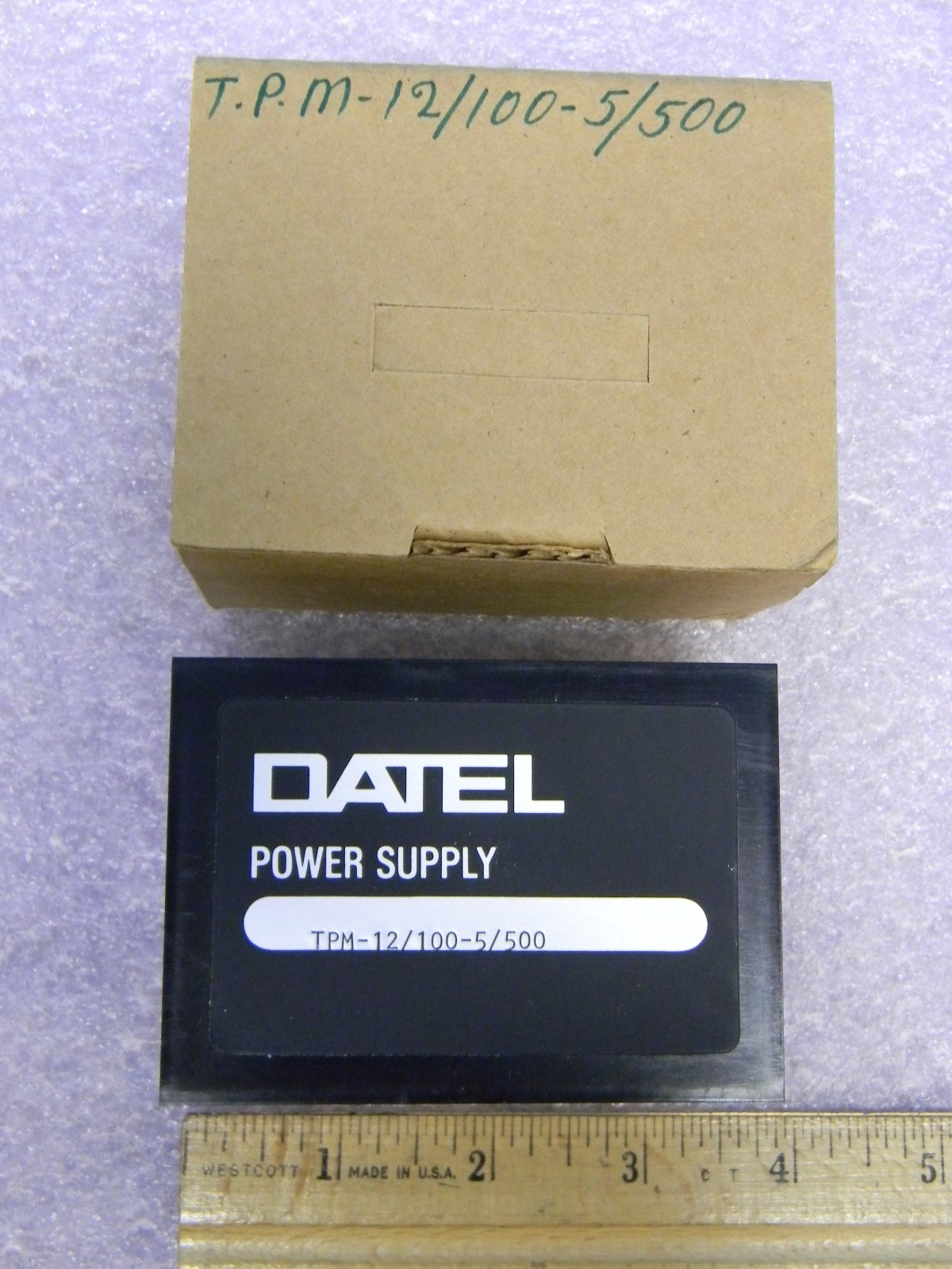 NEW Datel TPM-12/100-5/500 Power Supply