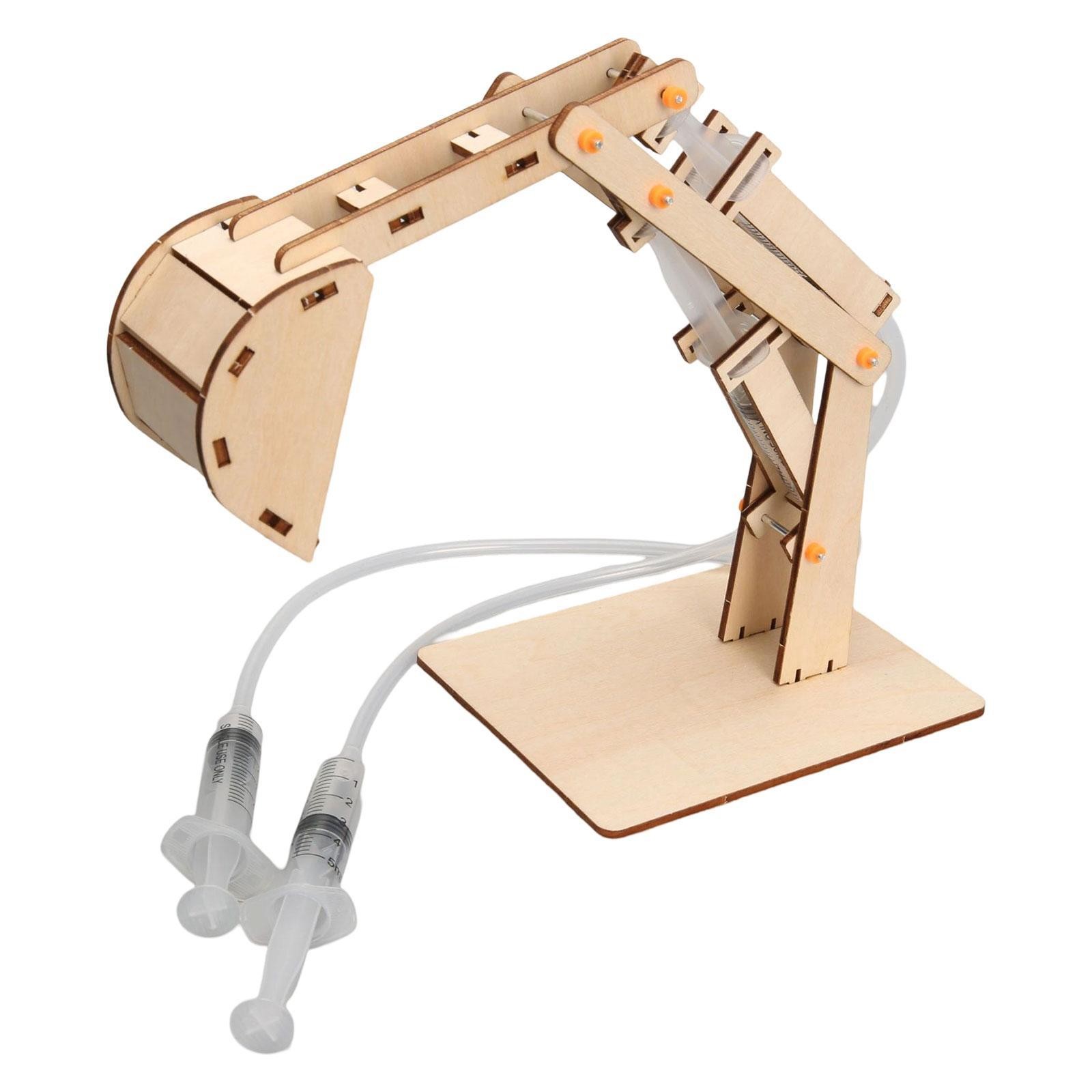 Science Experiment Project Hydraulic Excavator Develops Motor Skills Hands on