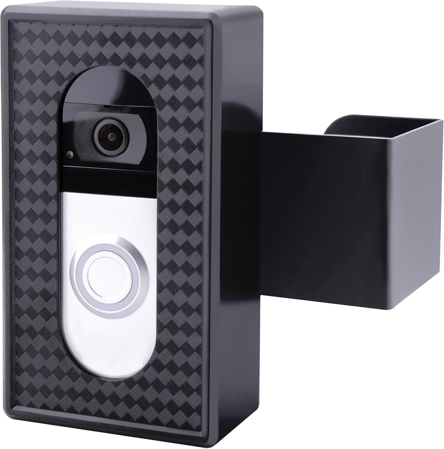 No Drill Ring Video Doorbell Mount Anti-Theft Holder for Apartment Home Renters
