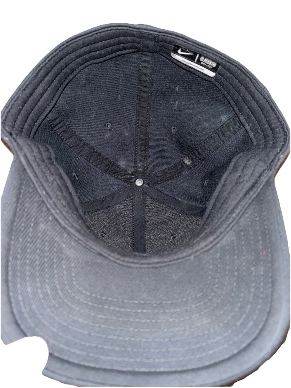 Nike Classic 99 Dri-Fit Golf Cap Hat Black Gray Mesh Trucker One Size