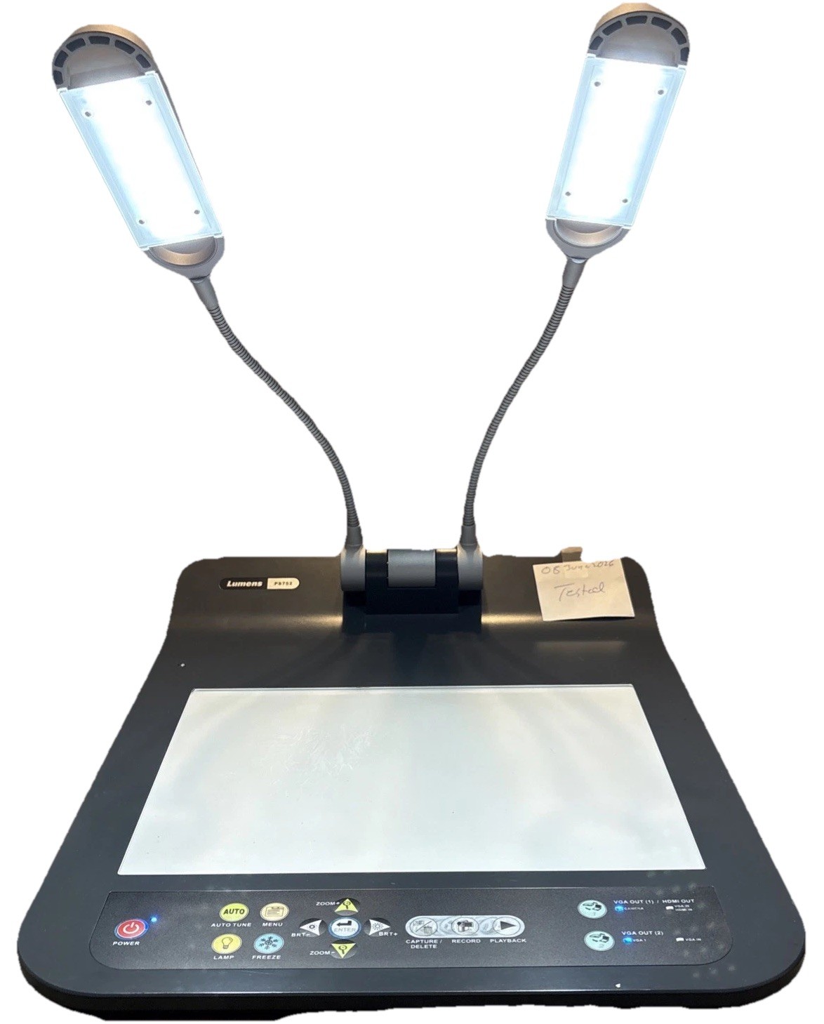Lumens PS752 Document Viewer Camera LED - Tested and Working - Brighter Teaching