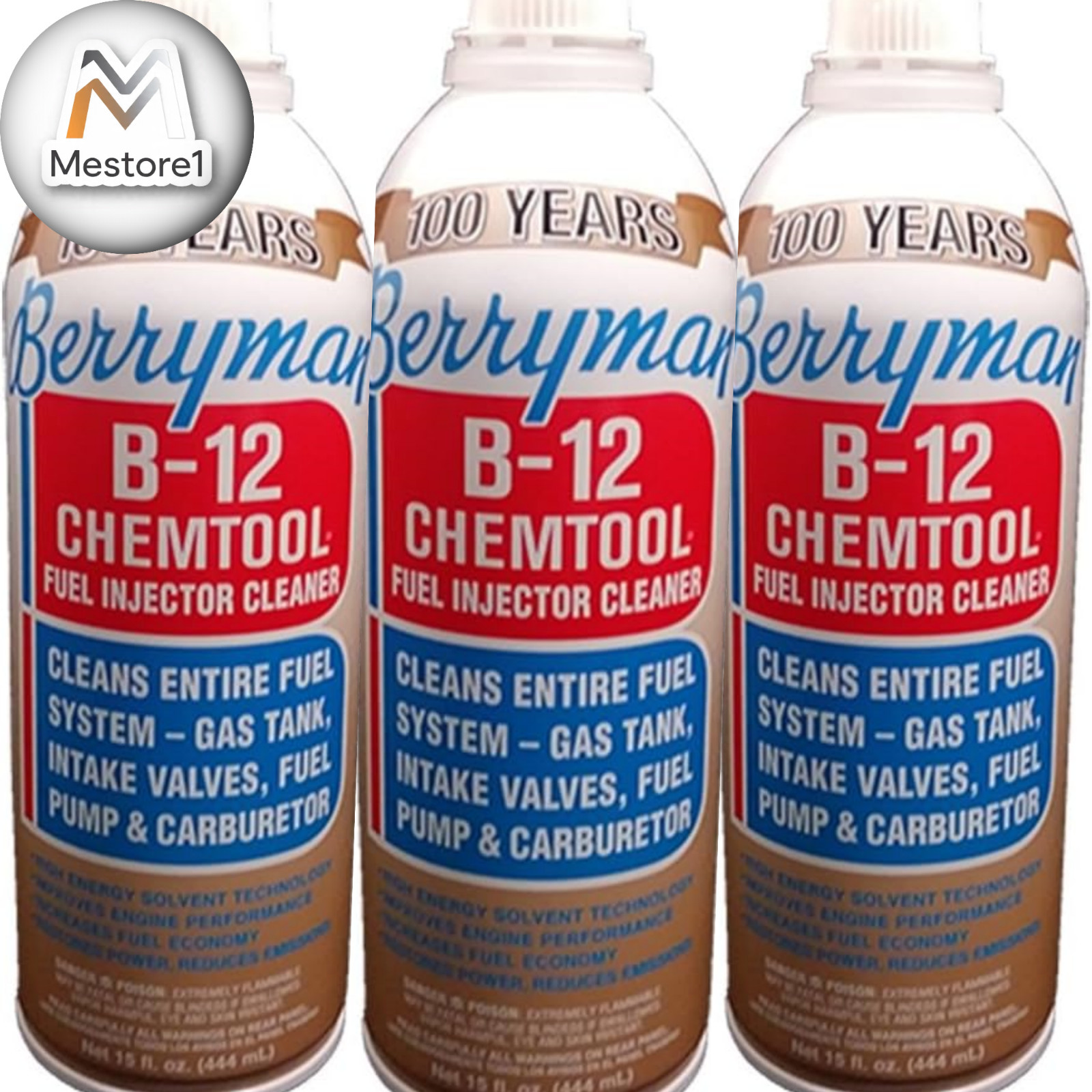 3 set 0116 B-12 Chemtool Carburetor Fuel System and Injector Cleaner 15 Ounce