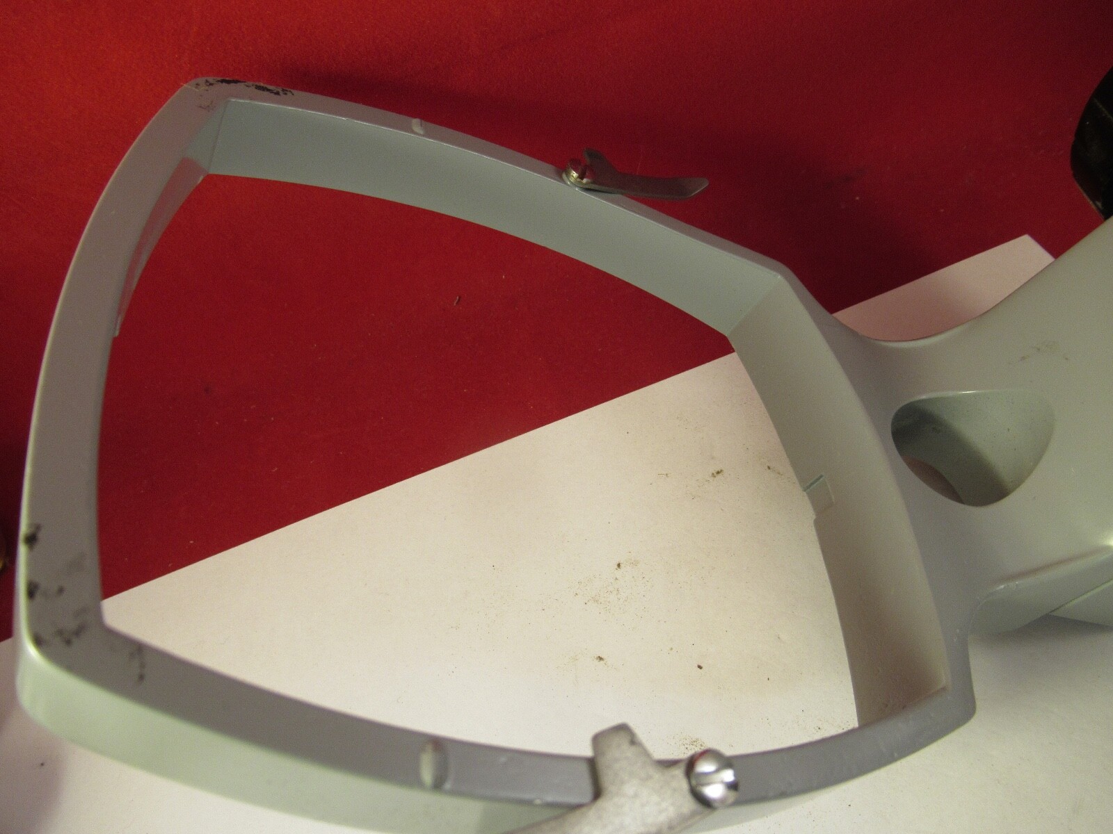 bausch OPTICS STEREO HOLDER SUPPORT MICROSCOPE PART AS PICTURED &8-A-04