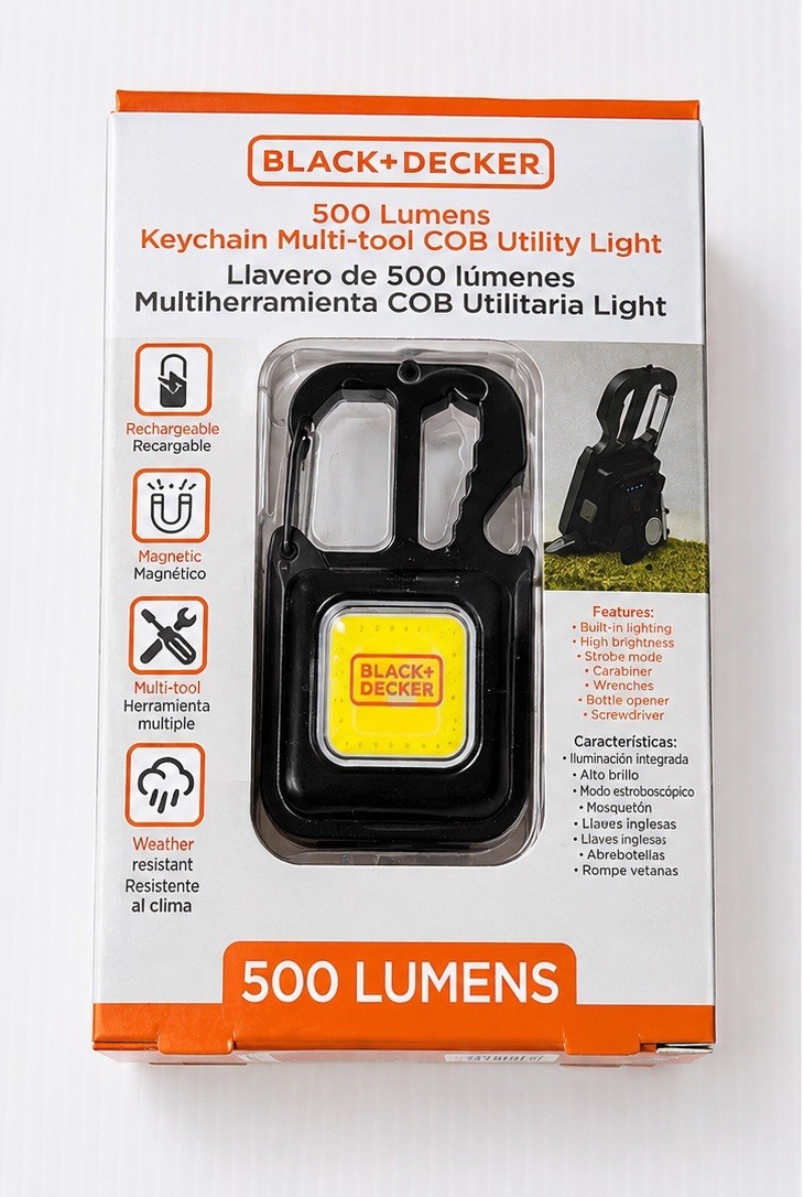 Key Chain Multi ToolCOB UTILITY LIGHT  500 LUMENS