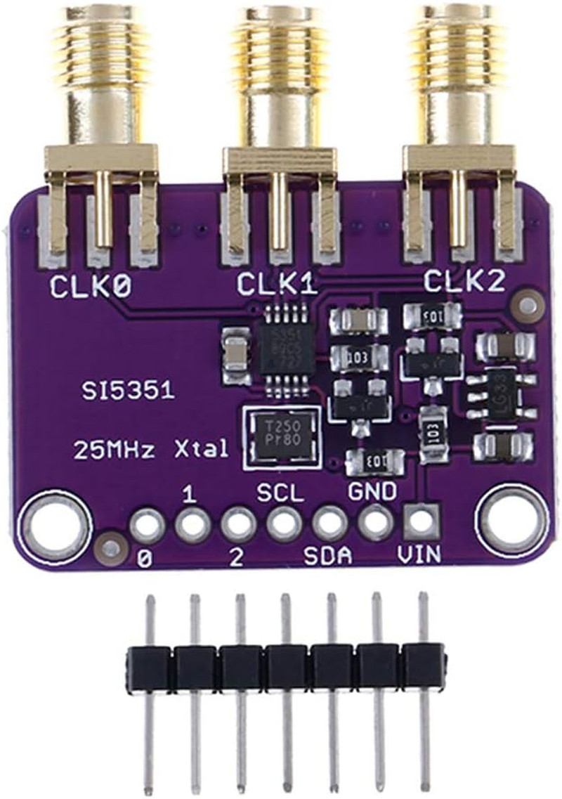 Si5351A I2C 25MHZ I2C High Frequency Signal Generator Breakout Board ...