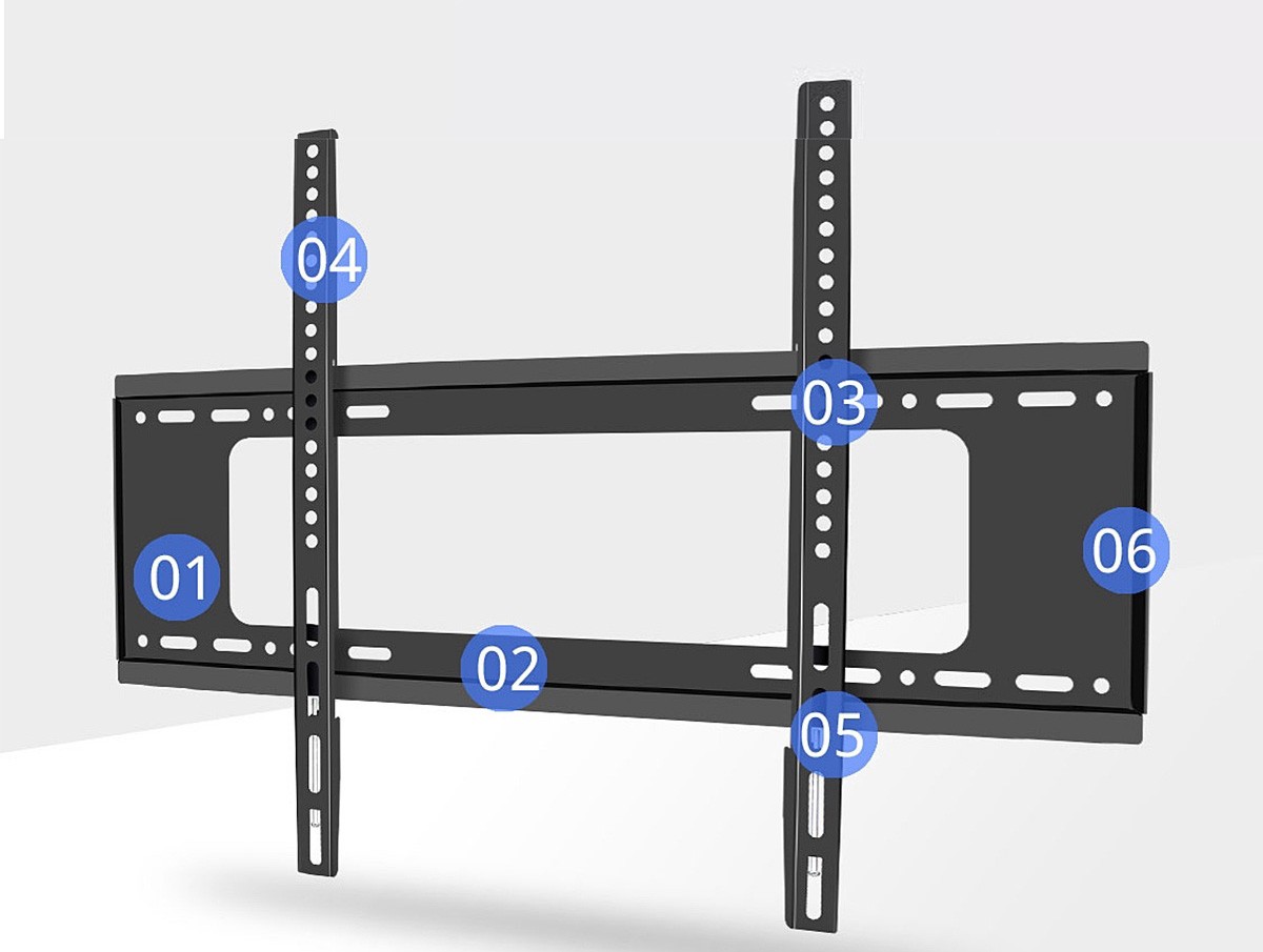 TV Wall Mount Bracket Tilt for 26 32 37 40 42 43 46 47 50 52 55 60 63inch Screen