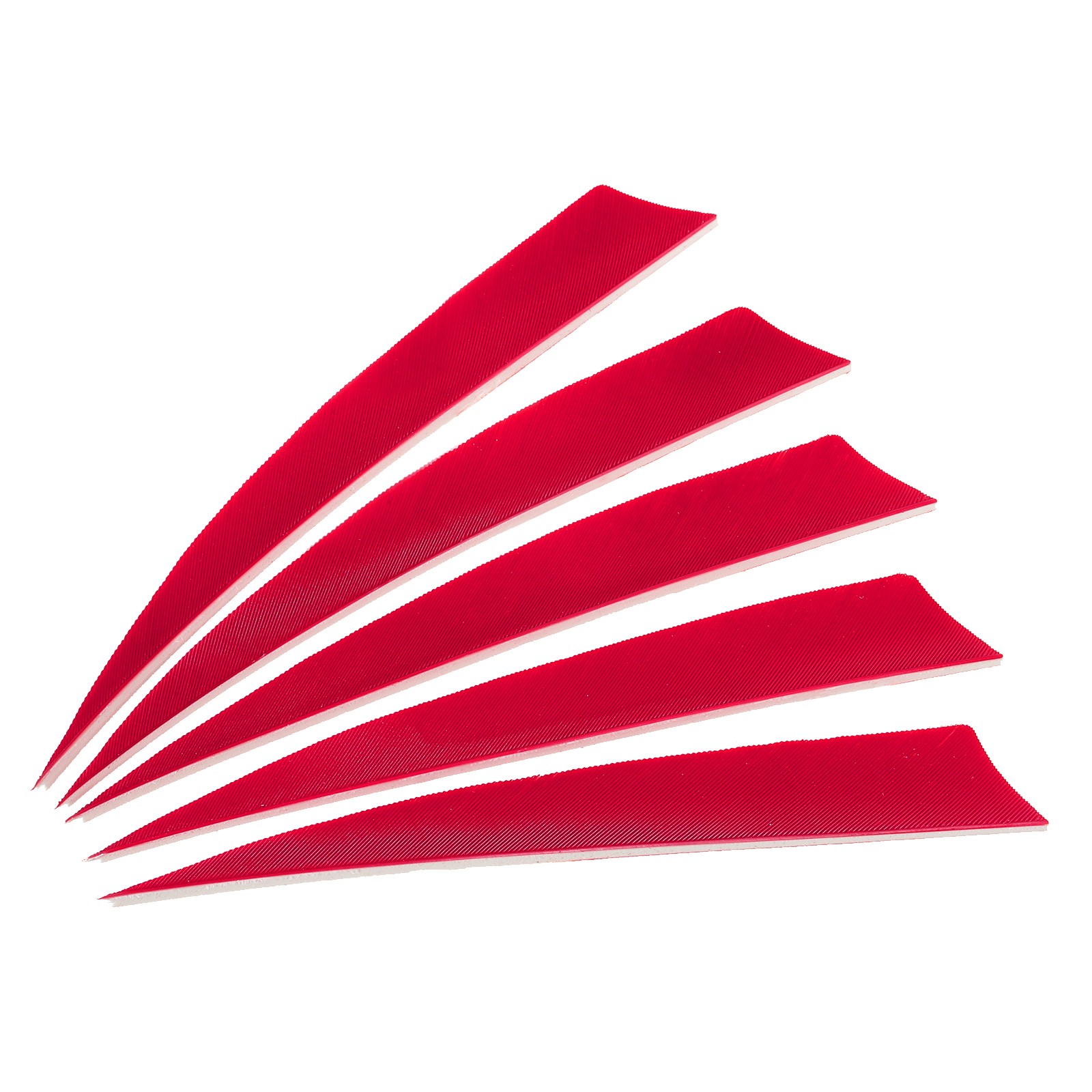 Arrows Vanes 50 Pack 5 Inch Arrow Feather Right Wing Red for DIY