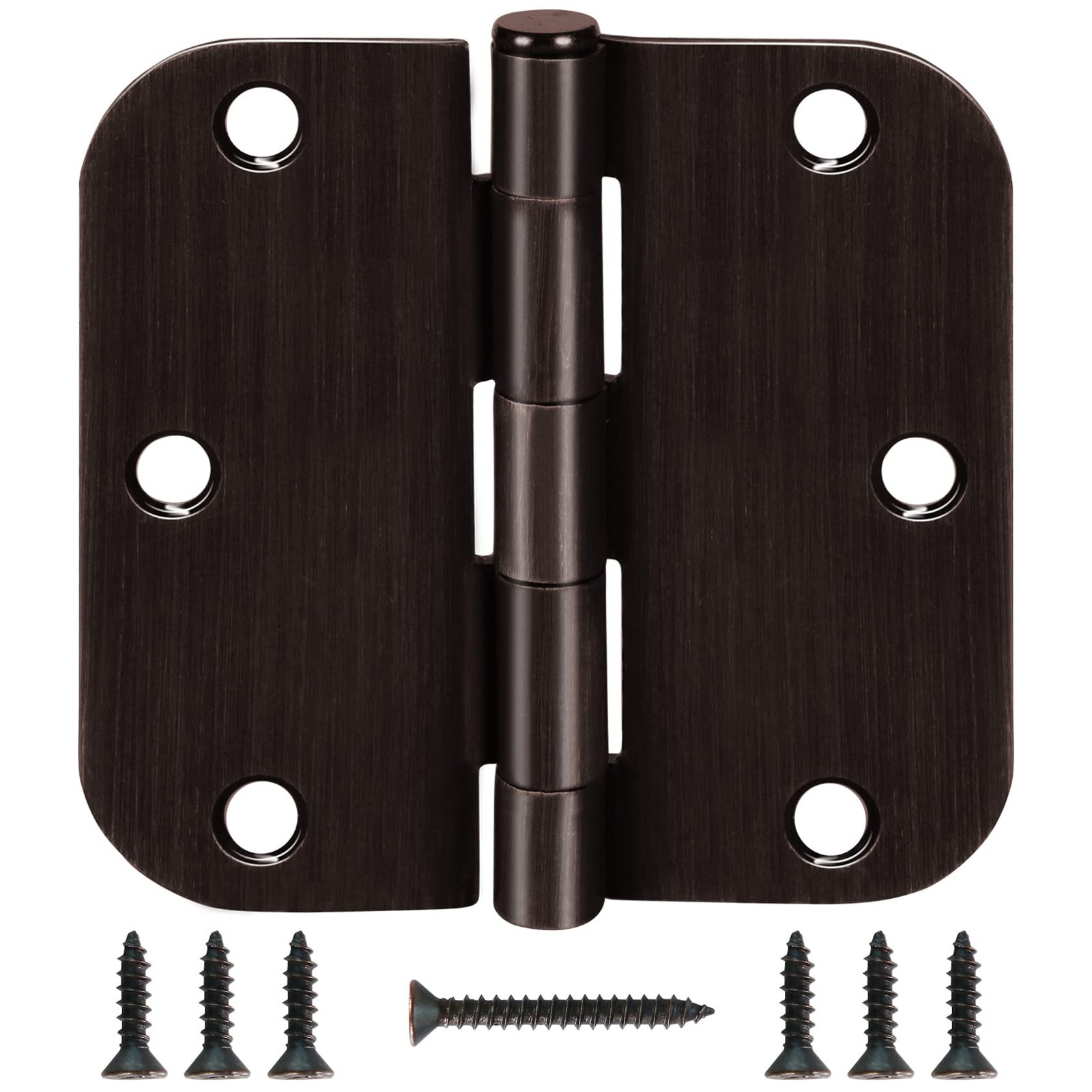 Door Hinges Oil Rubbed Bronze Door Hinges 3.5 Inch Hinges for Doors Interior ...