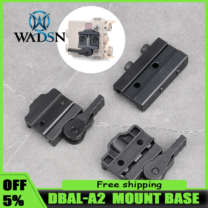 WADSN Tactical Full Metal /Plastic DBAL-A2 Picatinny Mount Hunting DBAL Adapter