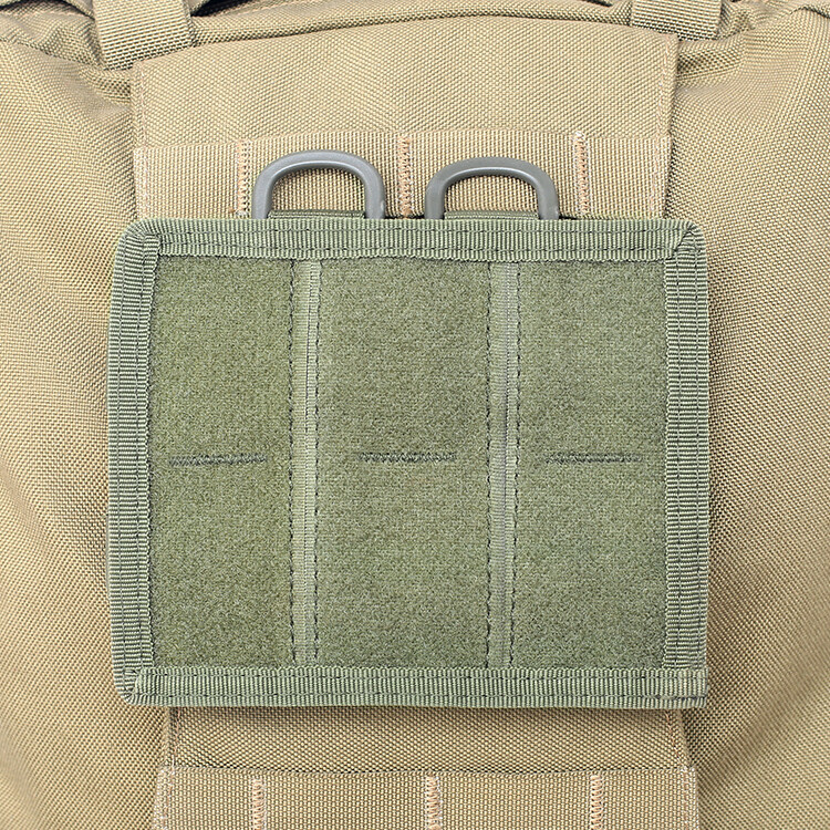 Hook and Loop Tactical Morale Patches Board Molle Attachment for Molle Backpack