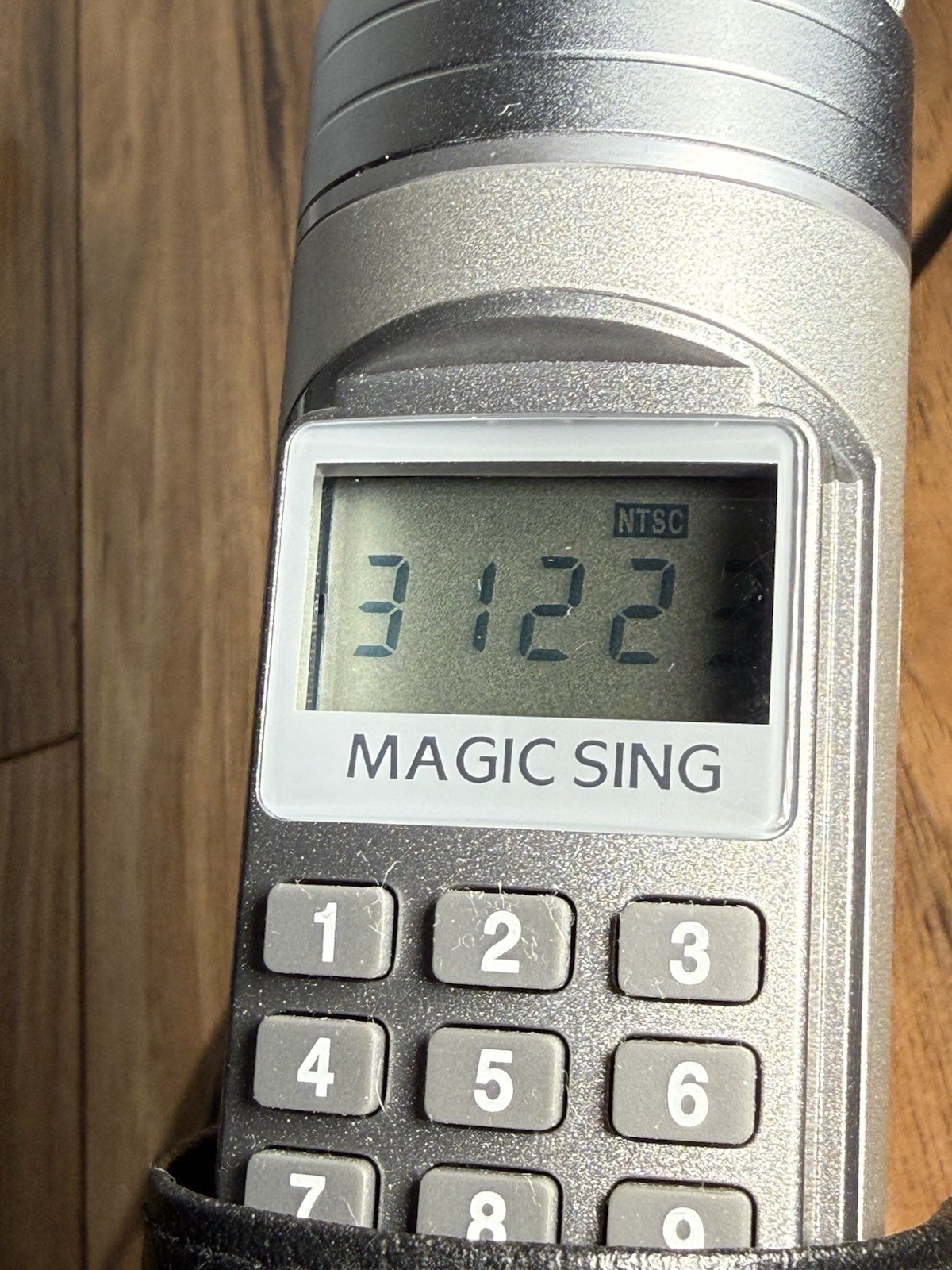 Magic Sing Enter Tech Karaoke Microphone W/ Tagalog 4 Chip Book Mic Case WORKING