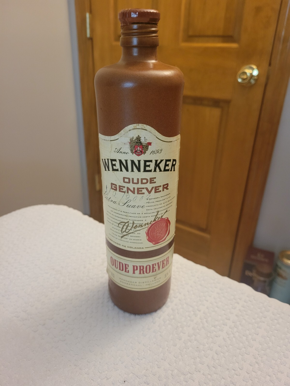 VINTAGE WENNEKER OUDE GENEVER ODUE PROEVER HOLLAND PRE-OWNED EXCELLENT CONDITION