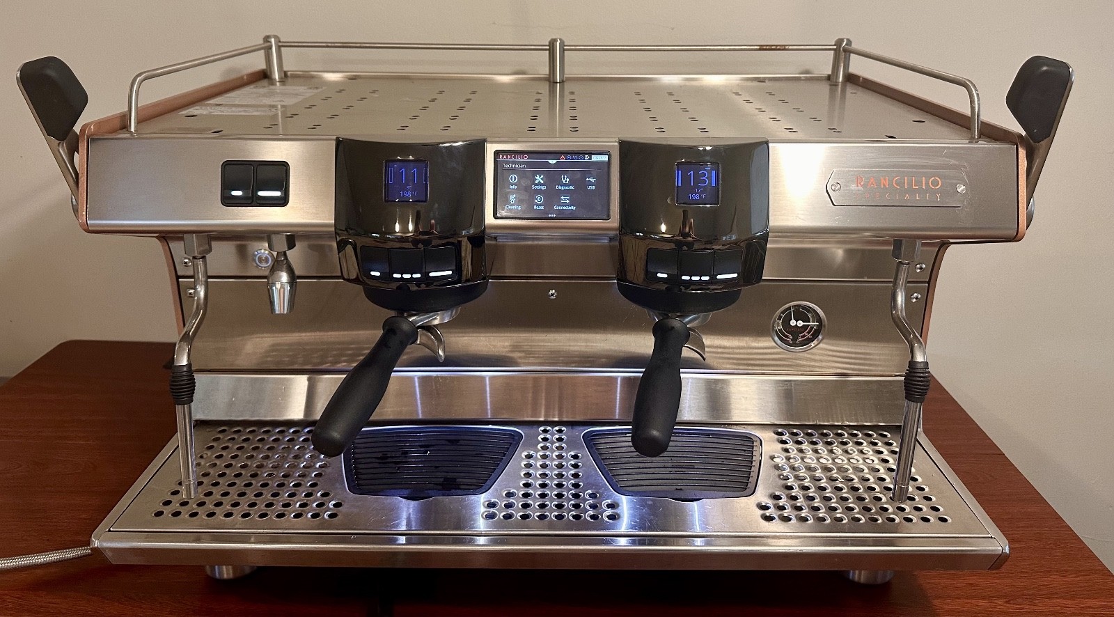 $23k MSRP Used Rancilio Specialty RS1 2 Group Commercial Espresso Coffee Machine