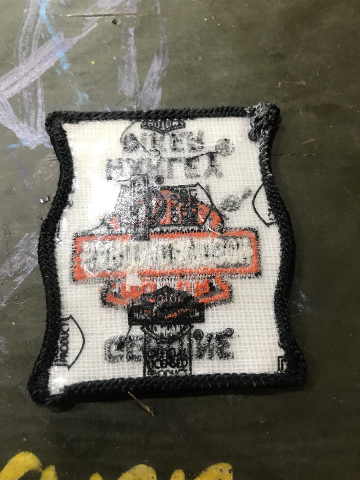 Vintage Harley Davidson Patch Original Biker USA Knucklehead Panhead
