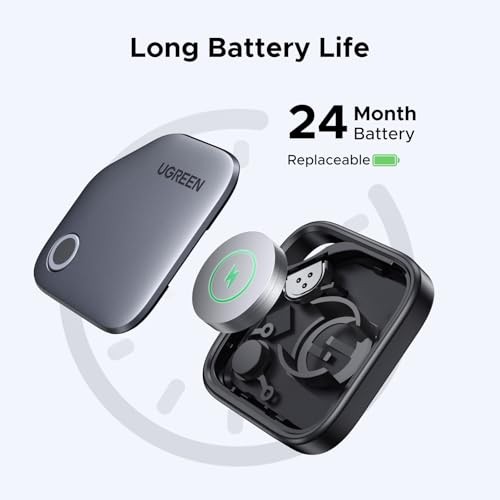 FineTrack Air Tracker Tags (iOS Only) 4 Pack Key Finder | Bluetooth Tracker 2
