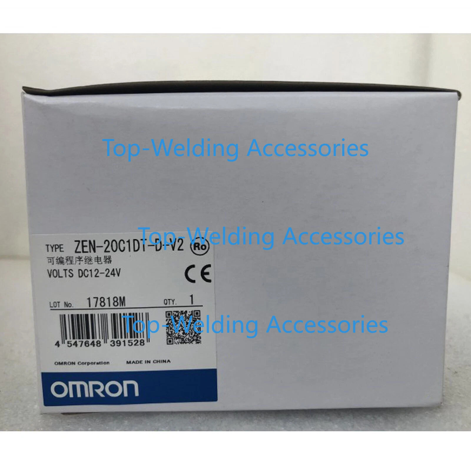 OMRON ZEN-20C1DT-D-V2 RELAY CONTROLLERS DC 12 ANALOG CPU UNIT PLC MODULE NEW