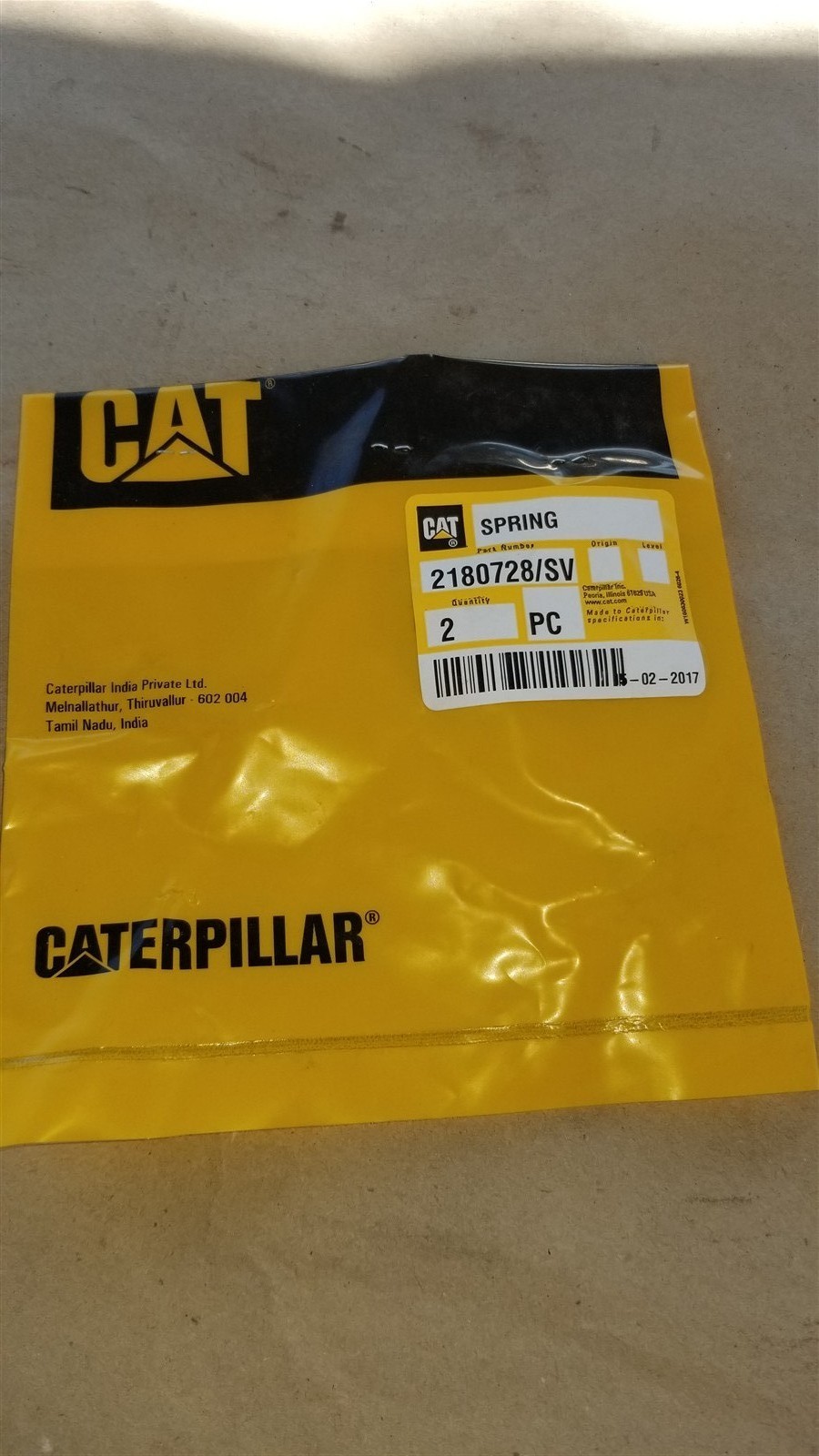 CAT 2180728/SV Gas strut clip Qty. of 2