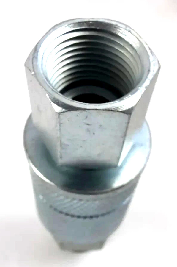 Amflo C5 - 3/8" Coupler w/ 3/8" T Design x 3/8" MNPT Steel