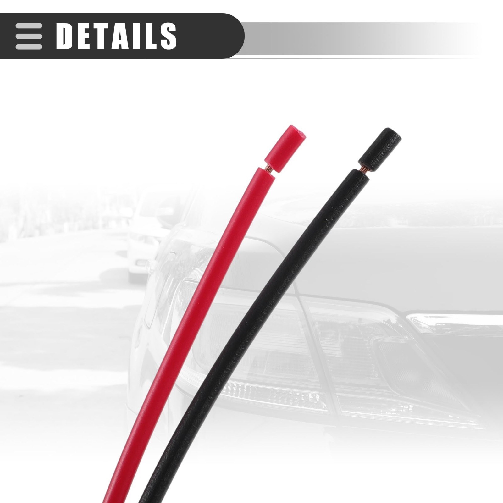 Side Marker Lamp Light Bulb Socket Wire Harness, for C250 2012-2015, ABS, No.