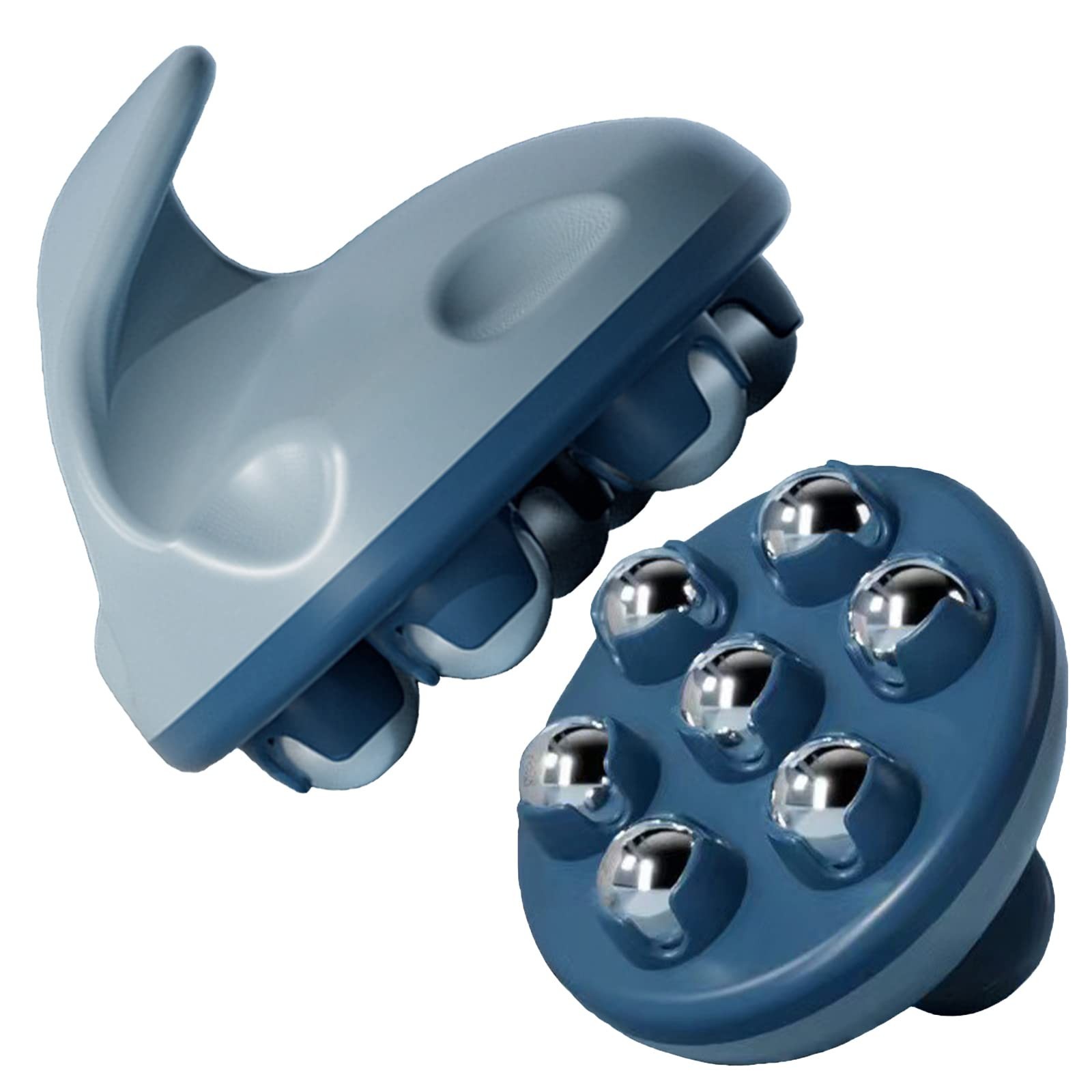 WMM Hand Held Massager, Full Body Massage Tool with Roller Ball Massager Manu...