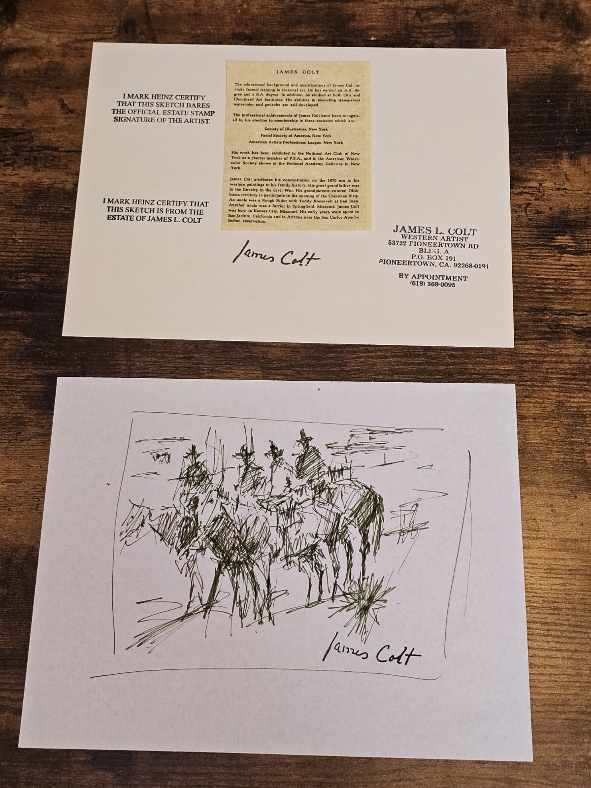 James Colt Western Cowboys Sketching (36)