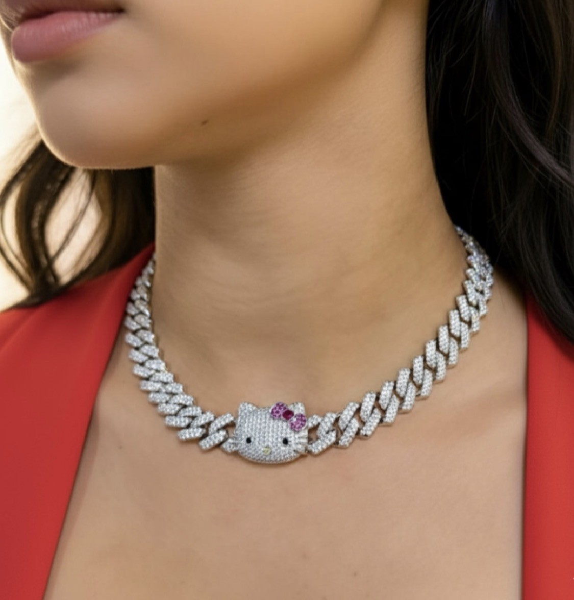 kitty necklace 16inch