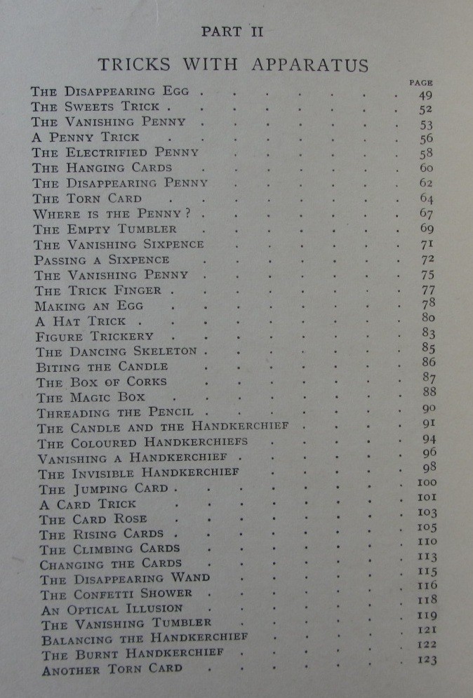 1915 Simple Conjuring Tricks That Anybody Can Perform Book Will Goldston Magic