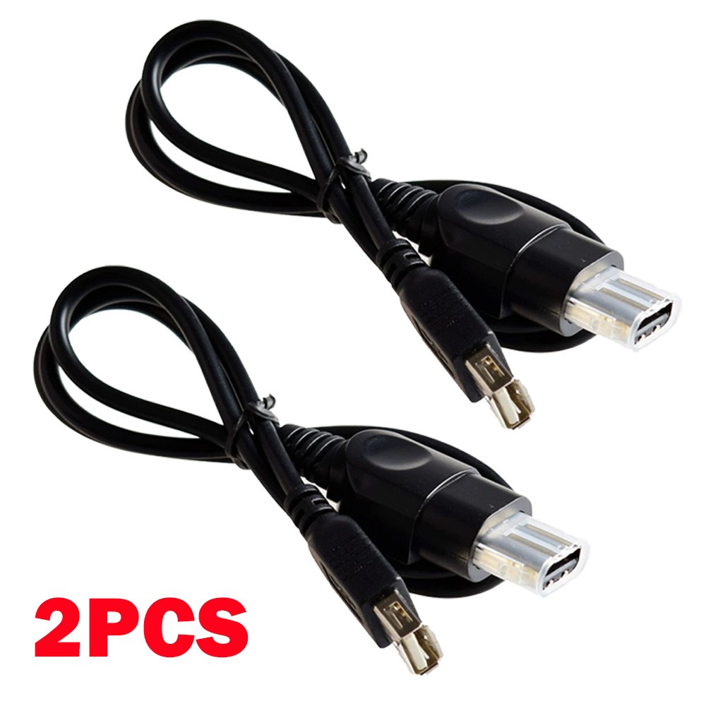 2Pcs 2.3ft PC Female USB To For Xbox Console Converter Cable Plug & Play US