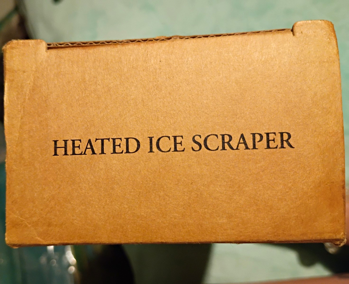 Heated Ice Scraper Car Windshield Snow Removal Tool