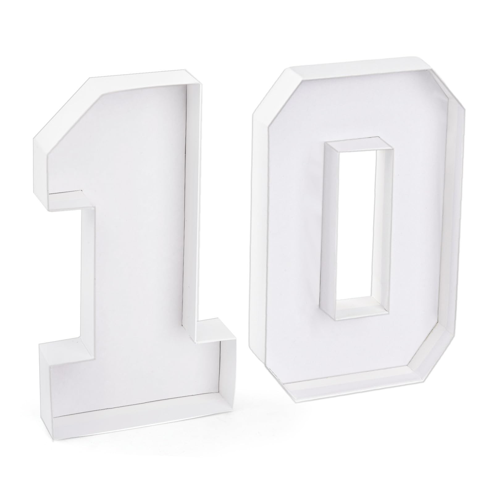 Datyiiha 10 Set White Number Charcuterie Boxes