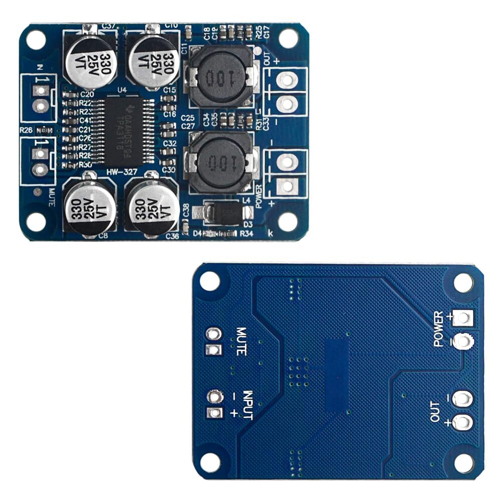 2pcs Tpa3118 Single Channel Digital Audio Power Amplifier Board Module 1x60w Dc