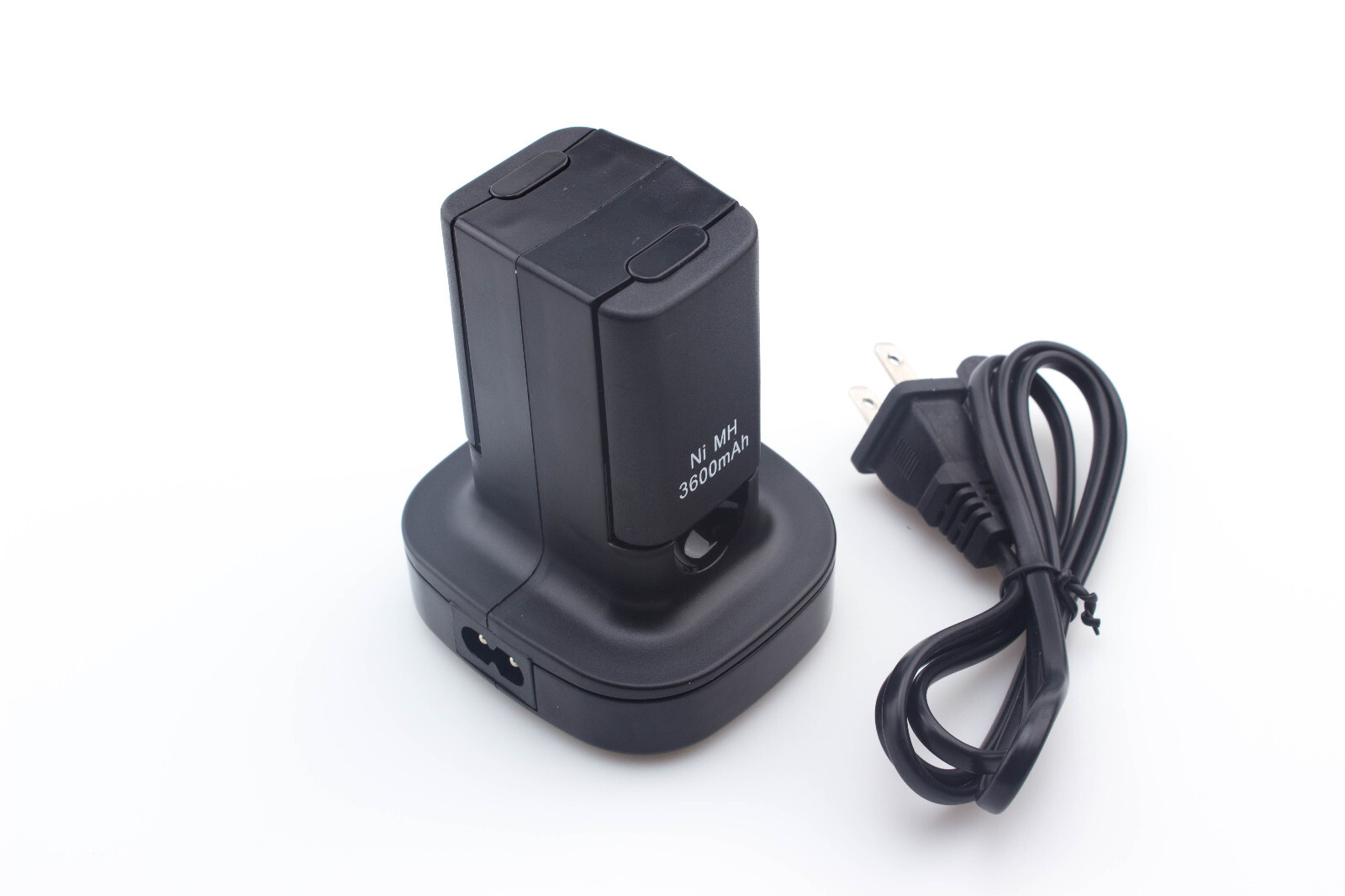 2 Rechargeable Battery with Dual Charging Station Dock for Xbox 360 Controller