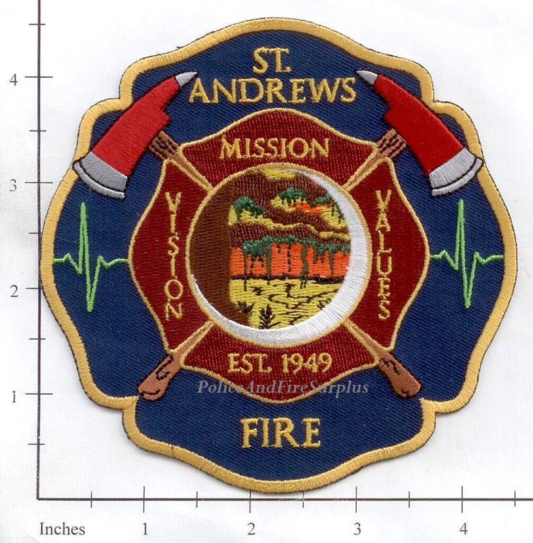 South Carolina - Saint Andrews SC Fire Dept Patch
