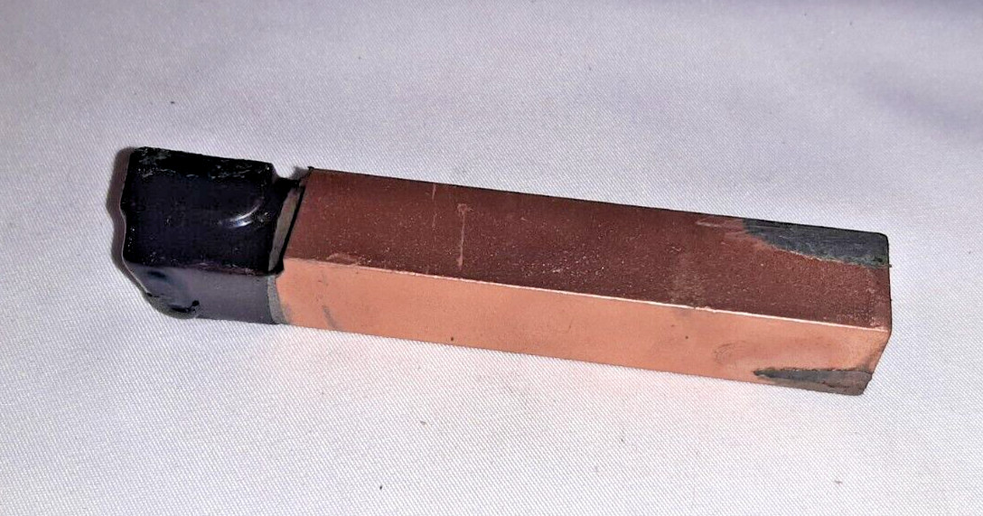 One Carbide Tipped Lathe Tool Bit 5/8" X 5/8" x 4" Carboloy AL10 370 New - USA
